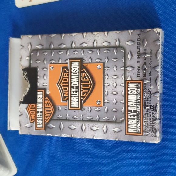 4/$20 VTG Harley Davidson playing cards (flawed) - Picture 1 of 9